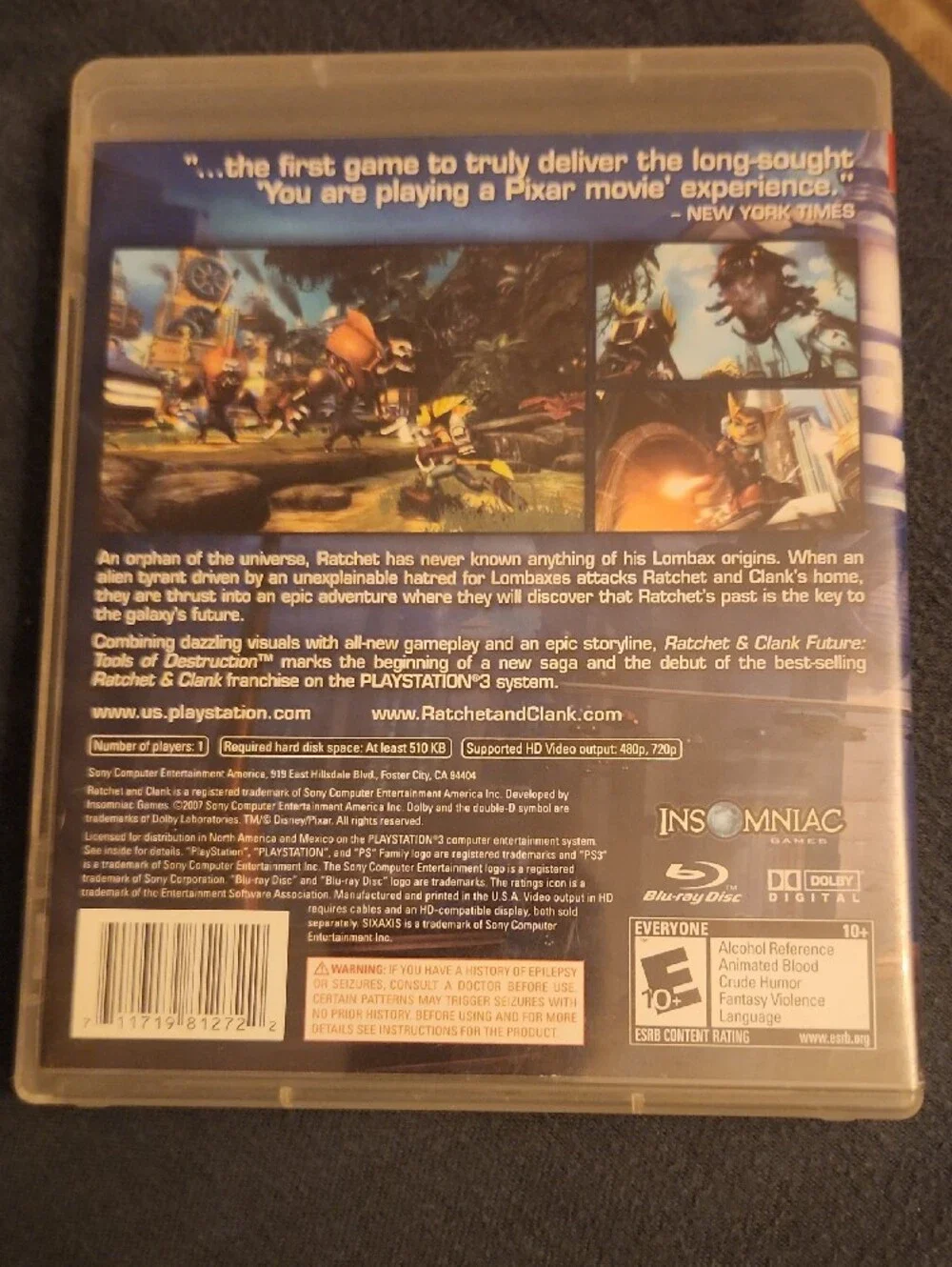 Sony Ratchet & Clank Future: Tools of Destruction + Ratchet & Clank All4one